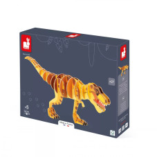 puzzle t-rex dinosaure janod