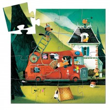 puzzle camion de pompiers